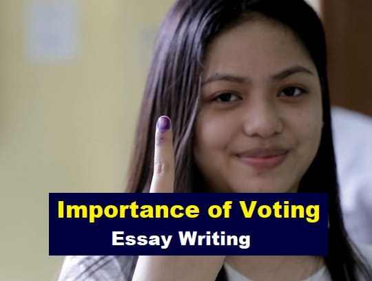 Importance of Voting, Importance of Voting Essay